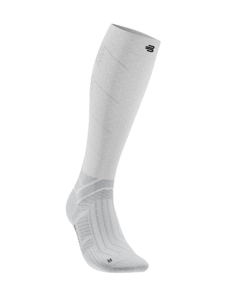 Run Performance Compression Socks, High Cut Hvid