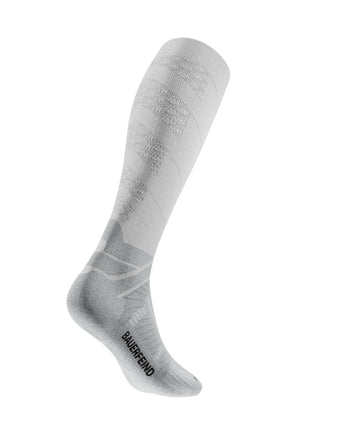 Run Performance Compression Socks, High Cut Hvid