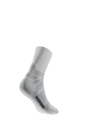 Run Performance Compression Socks, Mid Cut Hvid