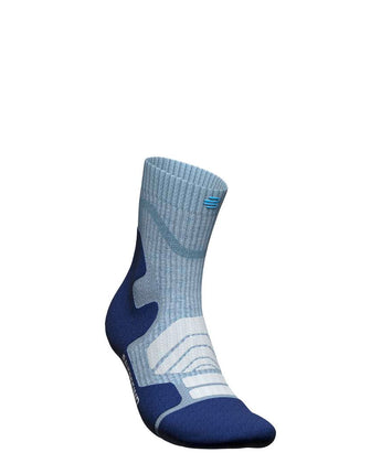 Outdoor Merino Compression Socks - Mid Cut, Sky Blue