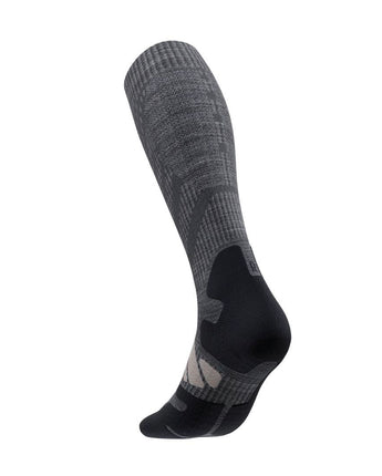 BAUERFEIND OUTDOOR MERINO PERFORMANCE Sock - HIGH CUT, Lava Grey