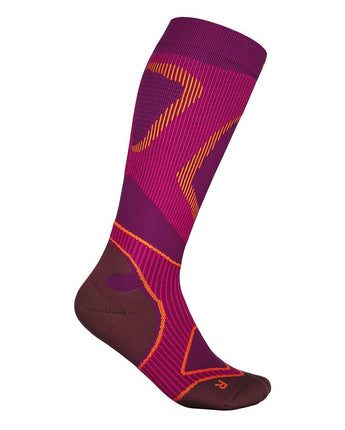 BAUERFEIND RUN PERFORMANCE Compression Sock - HIGH CUT - UDGÅR - 50% fratrækkes ved kassen