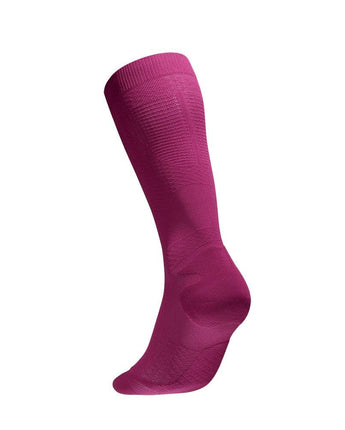 BAUERFEIND RUN ULTRALIGHT Compression Sock - HIGH CUT, Berry