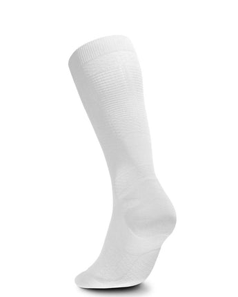 BAUERFEIND RUN ULTRALIGHT Compression Sock - HIGH CUT, Hvid