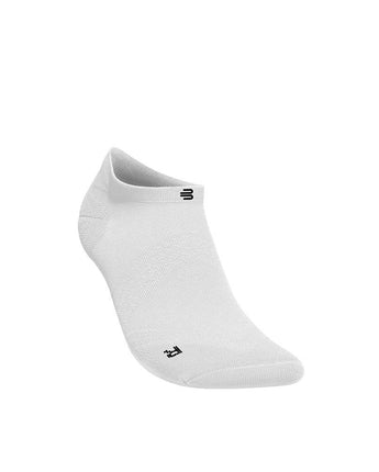 BAUERFEIND RUN ULTRALIGHT Compression Sock - LOW CUT, Hvid