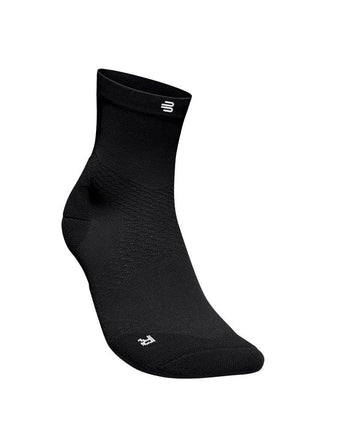 BAUERFEIND RUN ULTRALIGHT Compression Sock - MID CUT, Sort