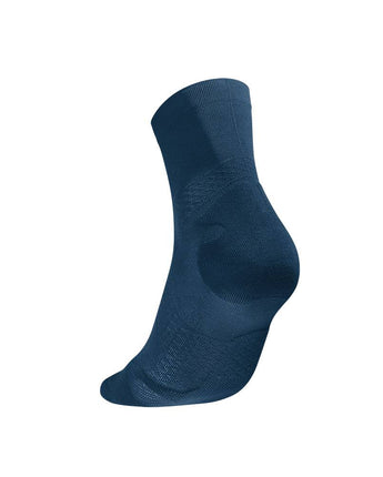 BAUERFEIND RUN ULTRALIGHT Compression Sock - MID CUT, Navy