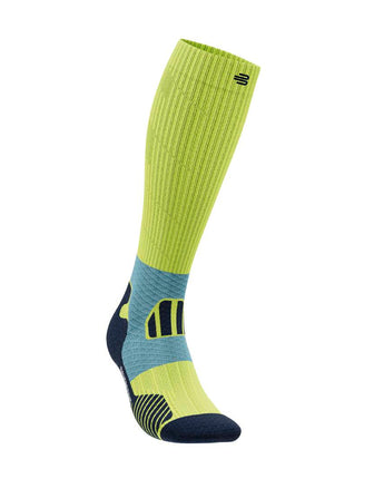 Trail Run Compression Sock - High Cut, Bright Lemon