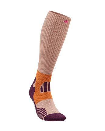 Trail Run Compression Sock - High Cut, Sunrise Peach