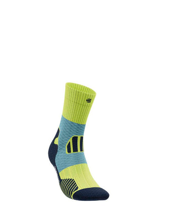 Trail Run Compression Sock - Mid Cut, Bright Lemon